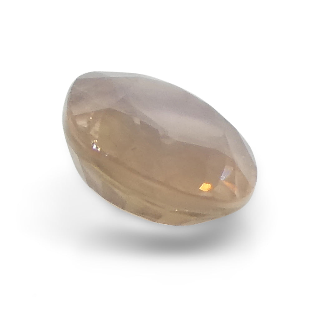 1.84ct Oval Cushion Opalescent Pinkish-Orange Sapphire from Umba, Tanzania - Skyjems Wholesale Gemstones