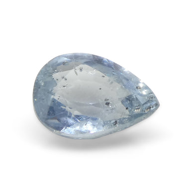 Sapphire 1.76 cts 8.25 x 6.35 x 4.00 Pear Very Slightly Purplish Blue  $1060