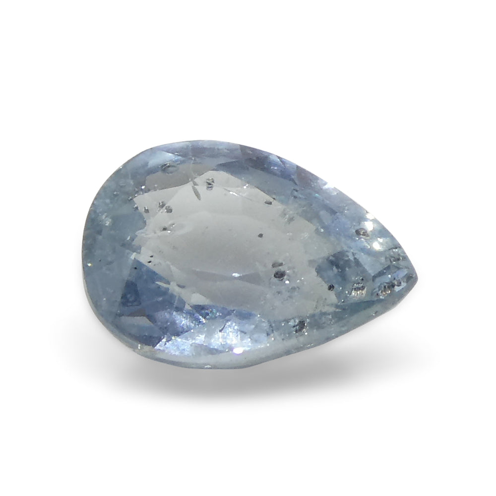 1.76ct Pear Blue Sapphire from Umba, Tanzania - Unheated Natural Gemstone by SkyJems Canadian Gem Specialists
