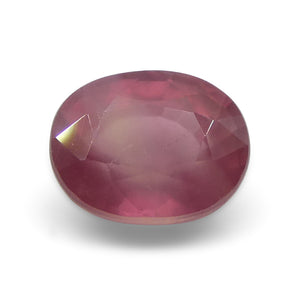 Sapphire 1.29 cts 6.66 x 5.31 x 3.78 Oval Reddish-Pink  $780