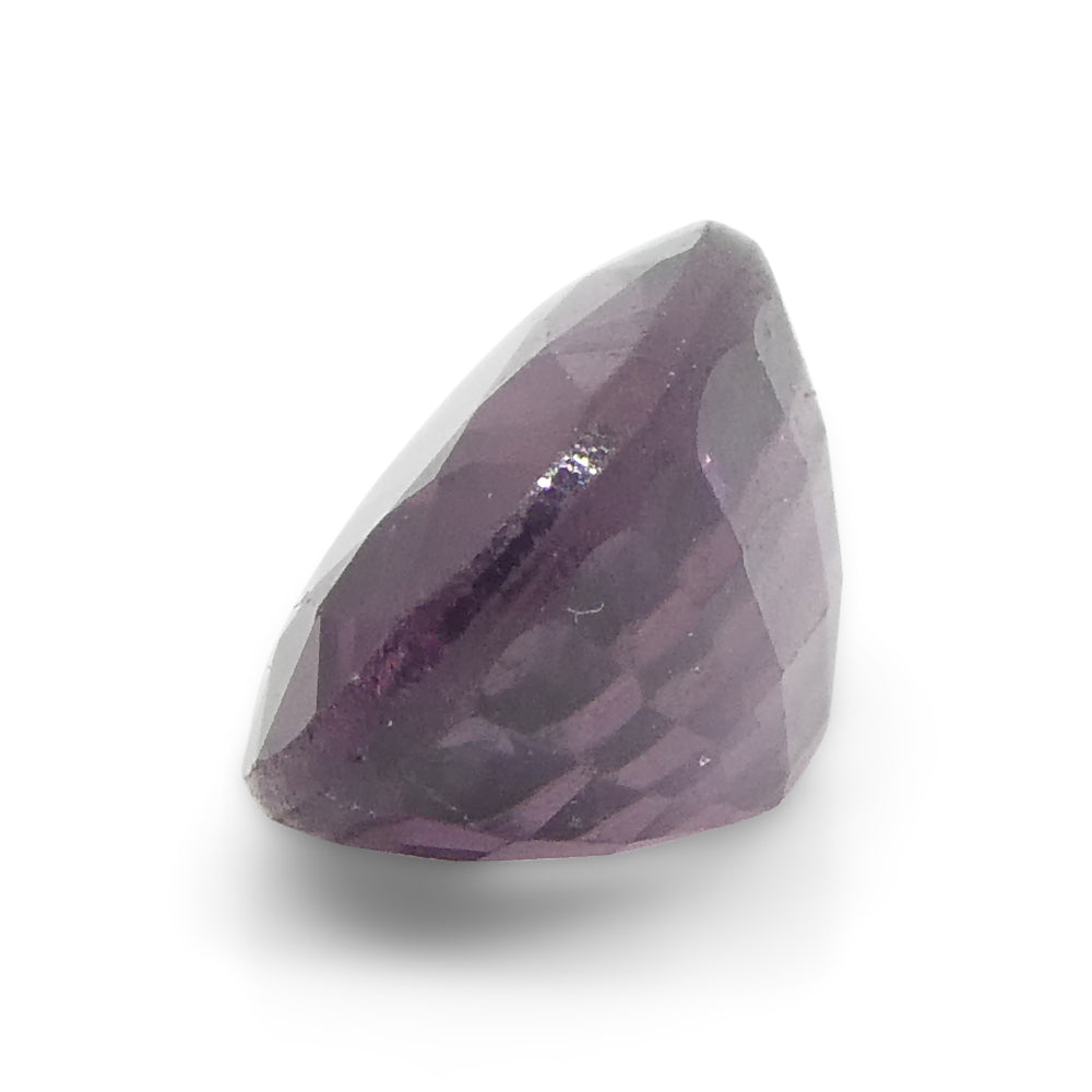 1.46ct Oval Purplish-Pink Sapphire from Umba, Tanzania - Skyjems Wholesale Gemstones