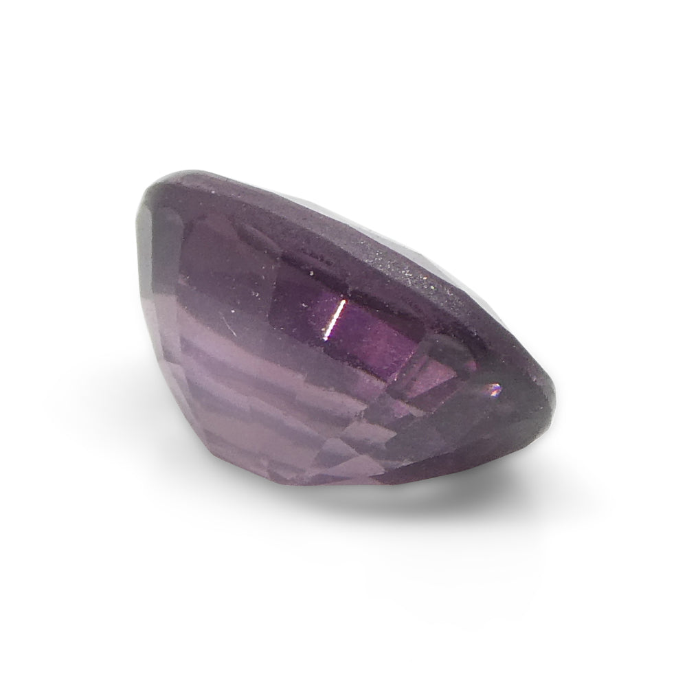 1.46ct Oval Purplish-Pink Sapphire from Umba, Tanzania - Skyjems Wholesale Gemstones