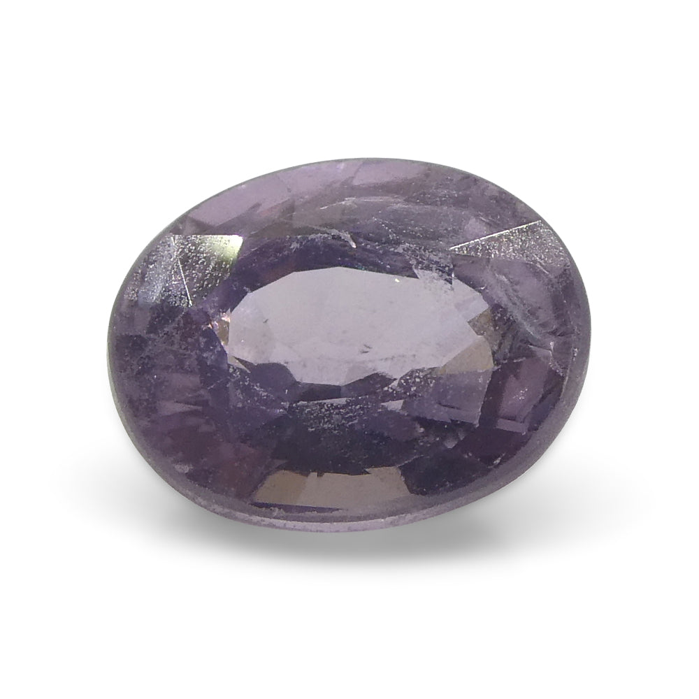 1.4ct Oval Bluish-Purple Sapphire from Umba, Tanzania