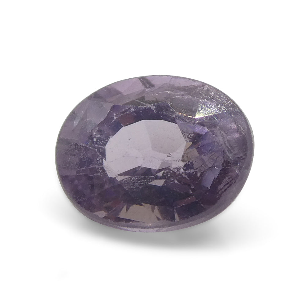 1.4ct Oval Bluish-Purple Sapphire from Umba, Tanzania - Skyjems Wholesale Gemstones