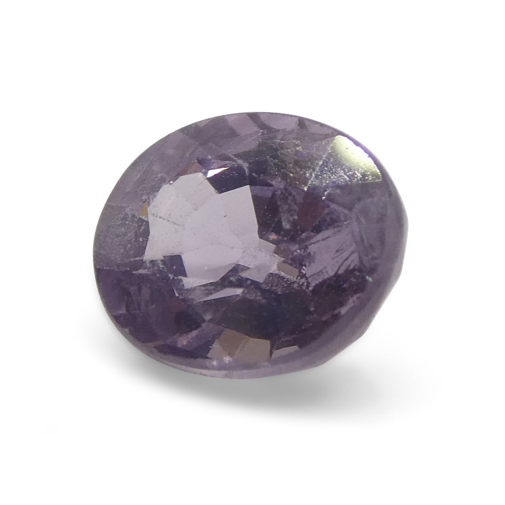 1.4ct Oval Bluish-Purple Sapphire from Umba, Tanzania - Skyjems Wholesale Gemstones