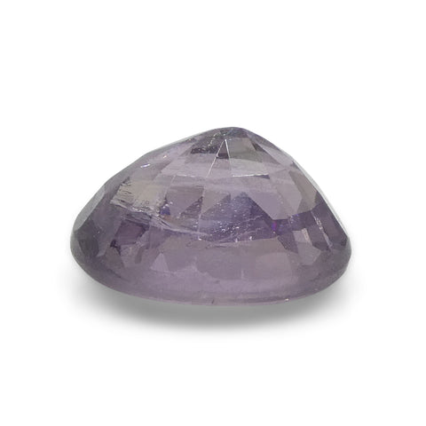 1.4ct Oval Bluish-Purple Sapphire from Umba, Tanzania