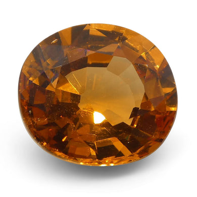 1.98 ct Oval Vivid Fanta Orange Spessartite/Spessartine Garnet - Skyjems Wholesale Gemstones