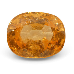 3.26 ct Oval Fanta Orange Spessartite/Spessartine Garnet - Skyjems Wholesale Gemstones