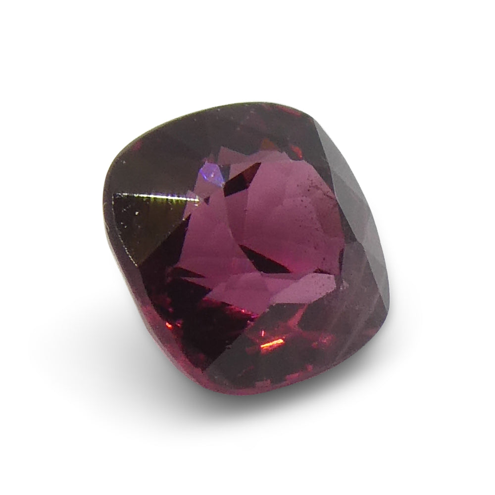 0.95ct Cushion Red Jedi Spinel from Sri Lanka, vibrant pinkish-red gemstone by SkyJems, premium Canadian colored gem speciali