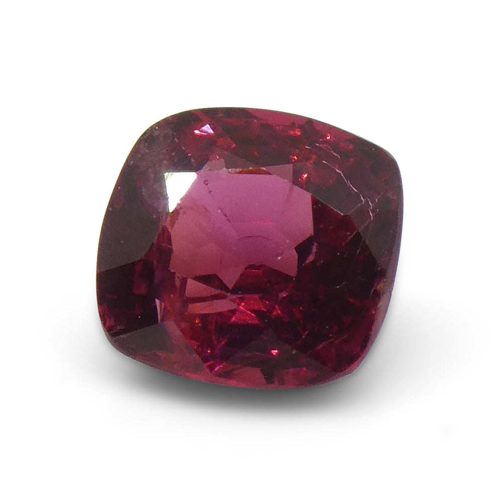 0.84ct Cushion Red Jedi Spinel from Sri Lanka - Skyjems Wholesale Gemstones