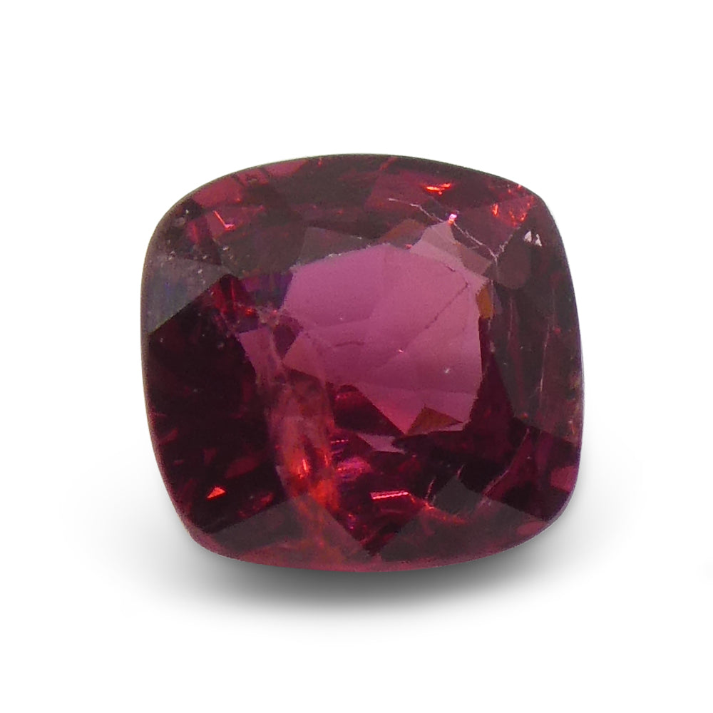 0.84ct Cushion Red Jedi Spinel from Sri Lanka - Skyjems Wholesale Gemstones