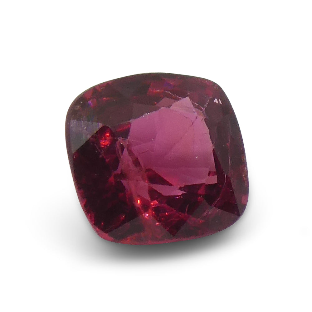 0.84ct Cushion Red Jedi Spinel from Sri Lanka - Skyjems Wholesale Gemstones