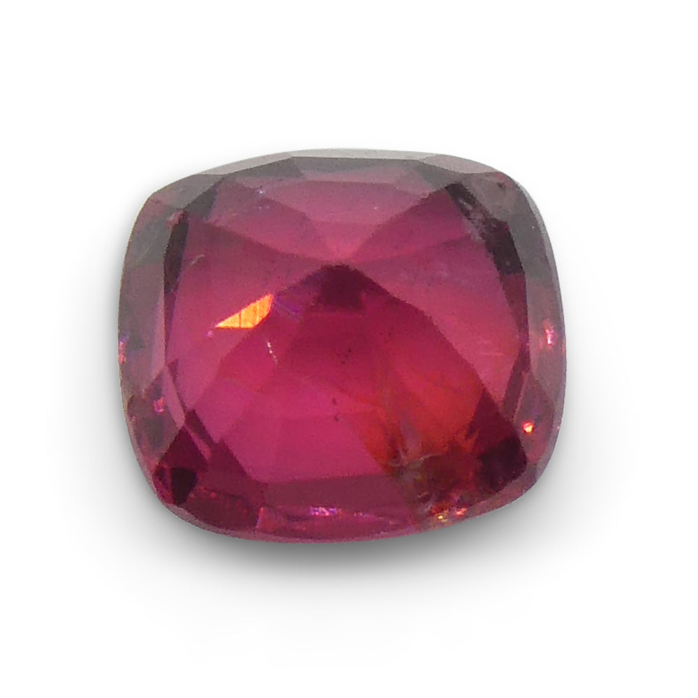 0.84ct Cushion Red Jedi Spinel from Sri Lanka - Skyjems Wholesale Gemstones