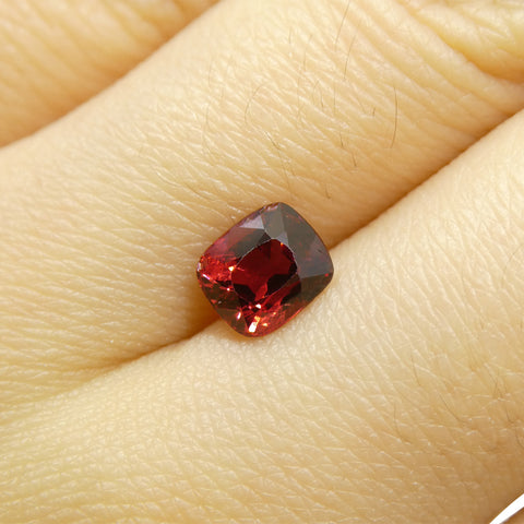 1.08ct Cushion Red Jedi Spinel from Sri Lanka