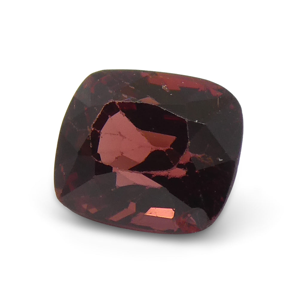 1.08ct Cushion Red Jedi Spinel from Sri Lanka, vibrant orangy-red gem by SkyJems, premium unheated Ceylon gemstone collection