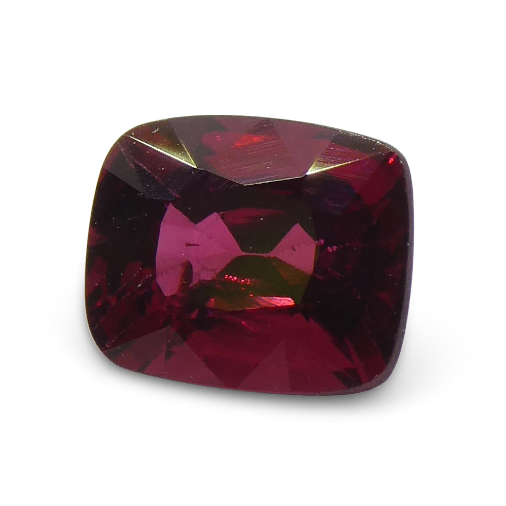 0.84ct Cushion Red Jedi Spinel from Sri Lanka - Skyjems Wholesale Gemstones