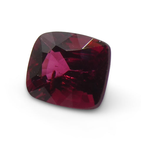 0.84ct Cushion Red Jedi Spinel from Sri Lanka