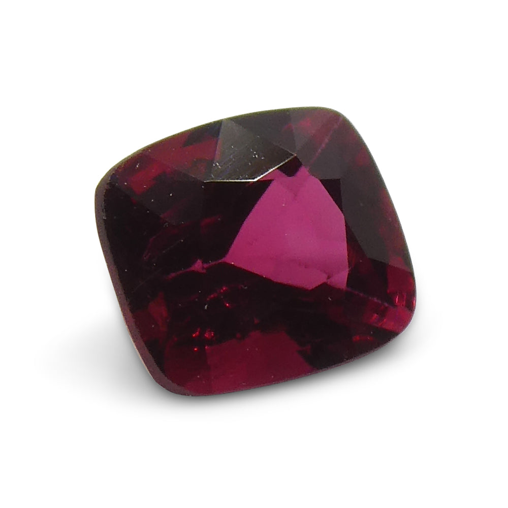 0.84ct Cushion Red Jedi Spinel from Sri Lanka - Skyjems Wholesale Gemstones