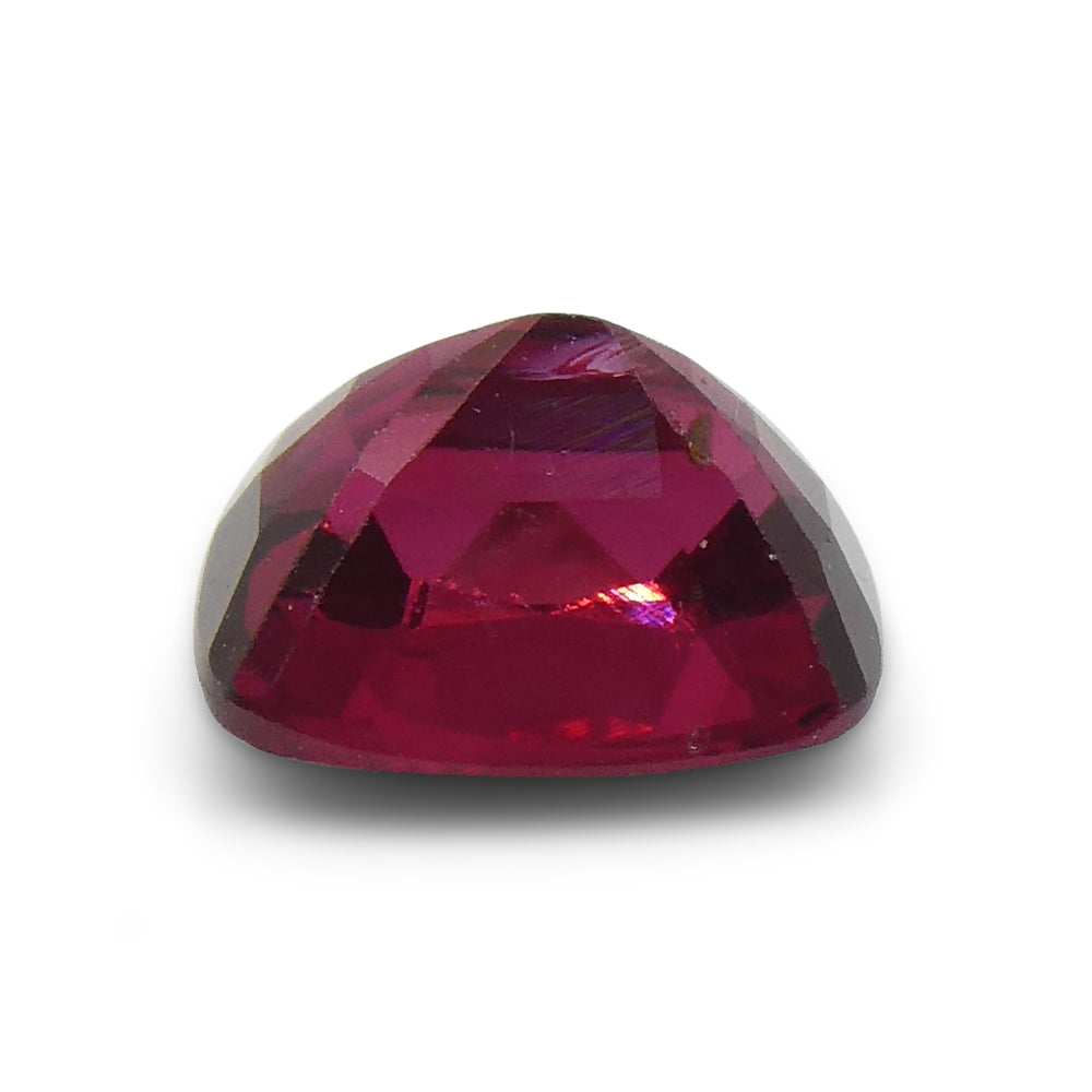 0.84ct Cushion Red Jedi Spinel from Sri Lanka - Skyjems Wholesale Gemstones