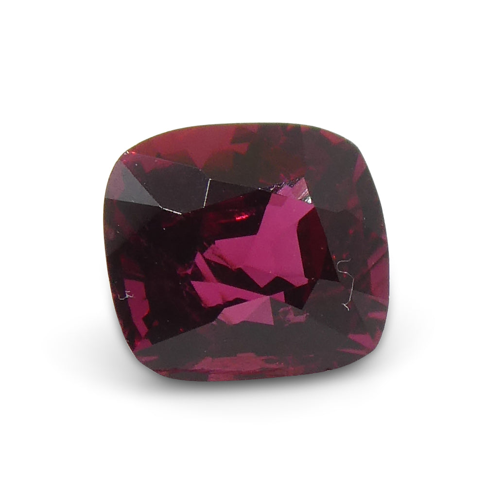 0.69ct Cushion Red Jedi Spinel from Sri Lanka - Skyjems Wholesale Gemstones