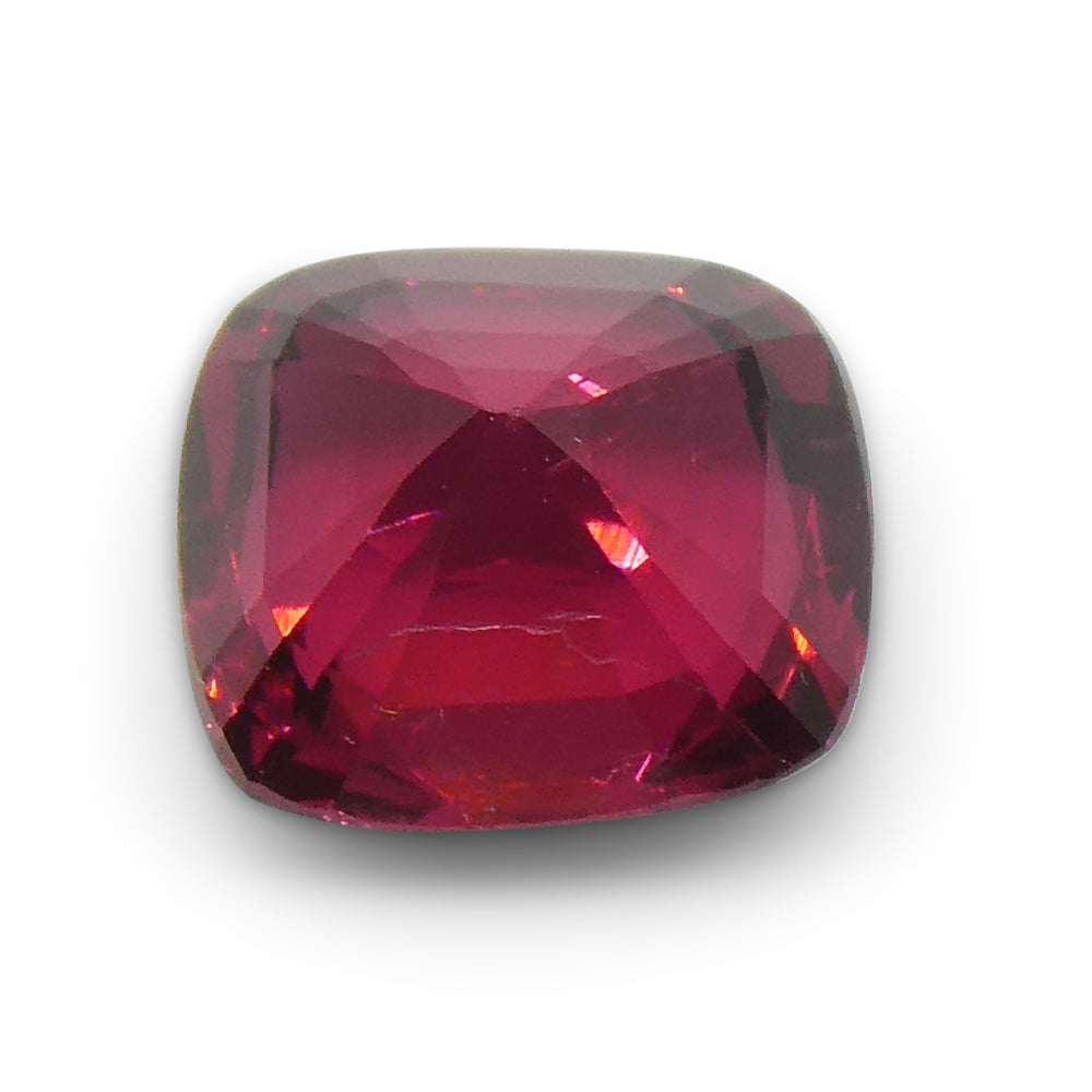 0.69ct Cushion Red Jedi Spinel from Sri Lanka - Skyjems Wholesale Gemstones