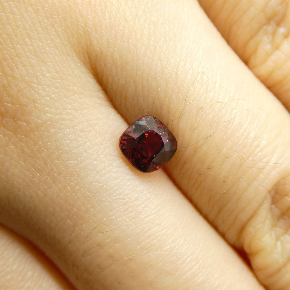 0.99ct Cushion Red Jedi Spinel from Sri Lanka - Skyjems Wholesale Gemstones