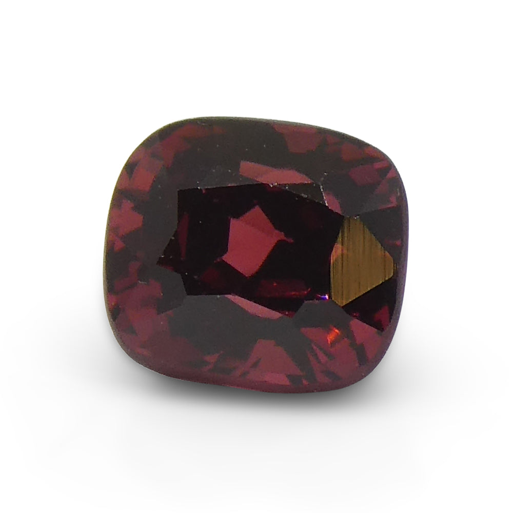 0.82ct Cushion Red Jedi Spinel from Sri Lanka, premium gem by SkyJems, rare collector-grade natural unheated stone