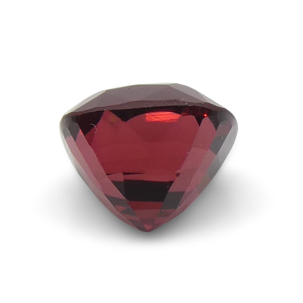 0.82ct Cushion Red Jedi Spinel from Sri Lanka, rare gem by SkyJems, premium quality collector's stone with vibrant color