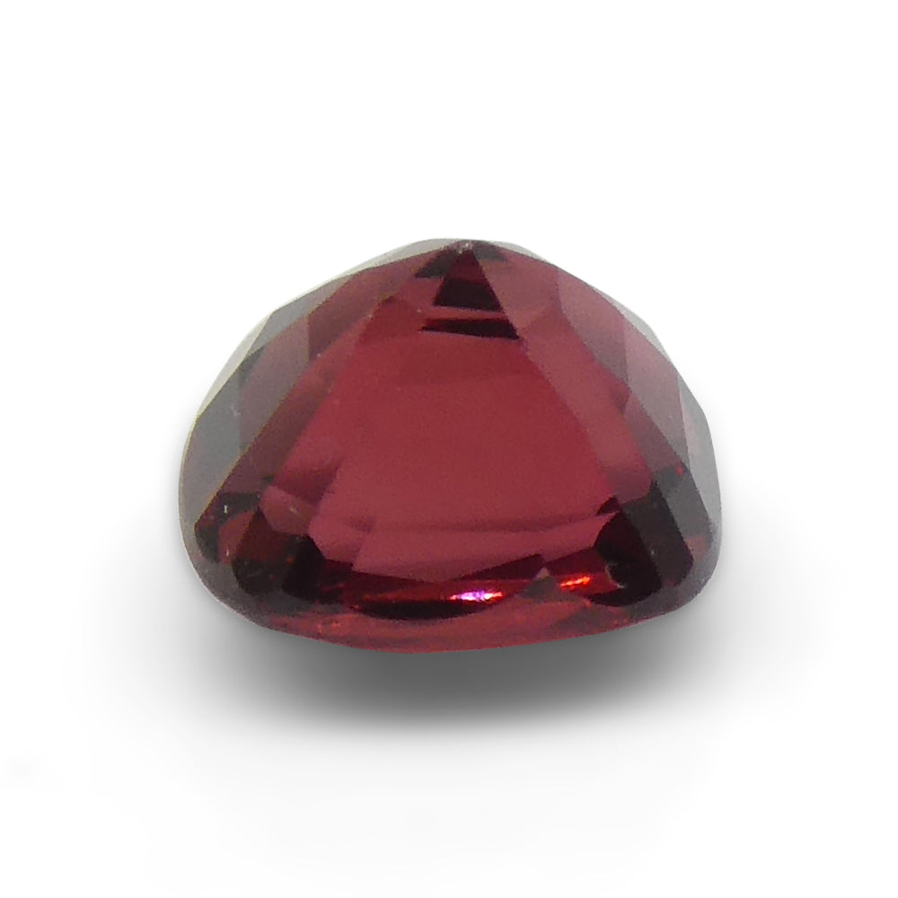 0.82ct Cushion Red Jedi Spinel from Sri Lanka, rare gem by SkyJems, premium quality collector's stone with vibrant color