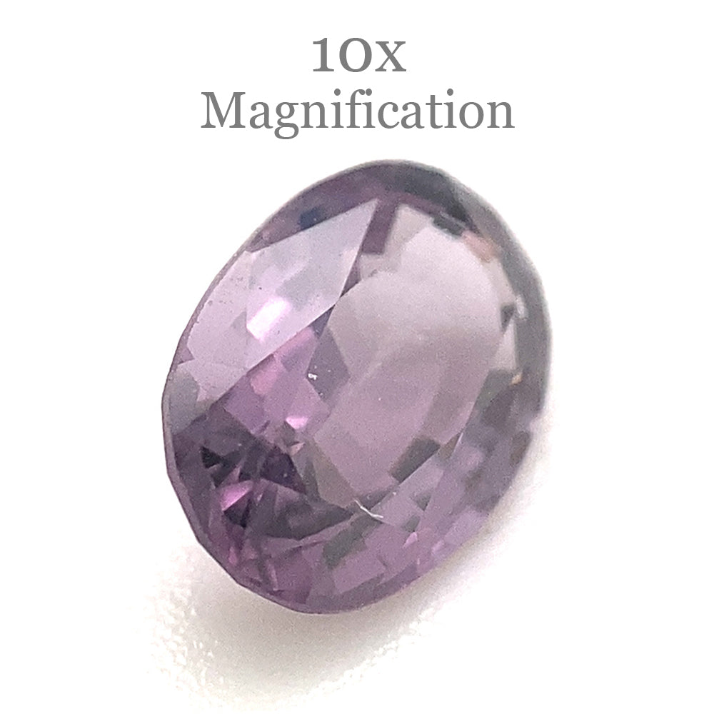 0.93ct Oval Lavender Purple Spinel from Sri Lanka Unheated - Skyjems Wholesale Gemstones