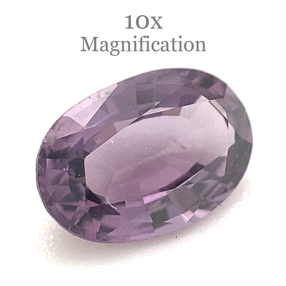 0.93ct Oval Lavender Purple Spinel from Sri Lanka Unheated - Skyjems Wholesale Gemstones