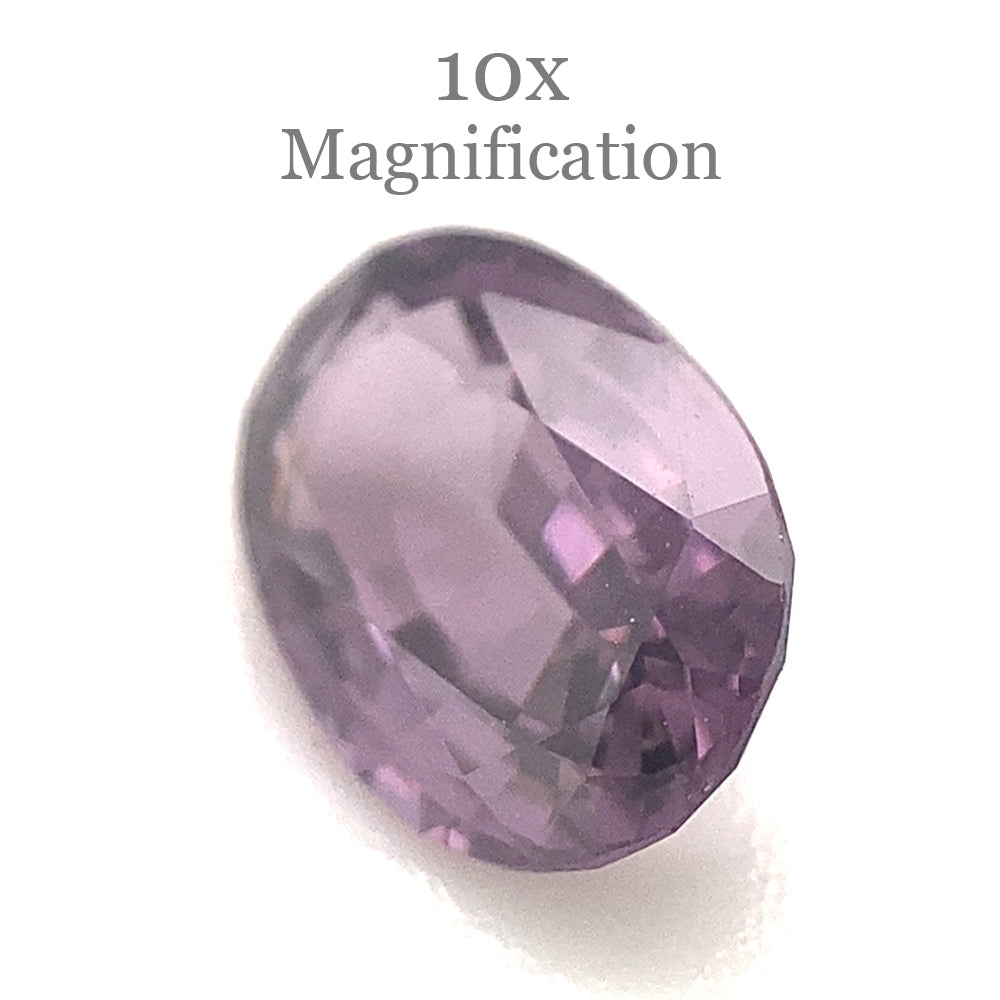 0.93ct Oval Lavender Purple Spinel from Sri Lanka Unheated - Skyjems Wholesale Gemstones