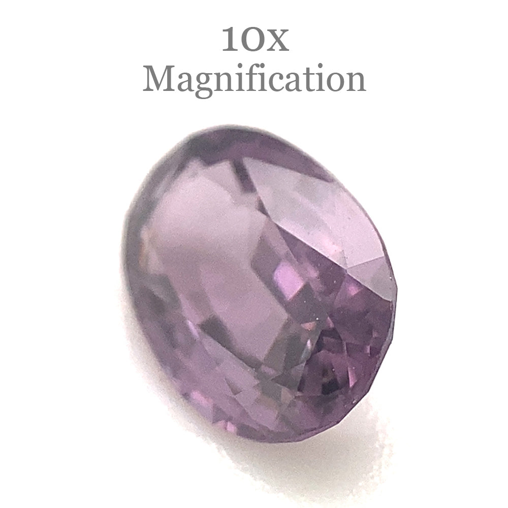 0.93ct Oval Lavender Purple Spinel from Sri Lanka Unheated - Skyjems Wholesale Gemstones