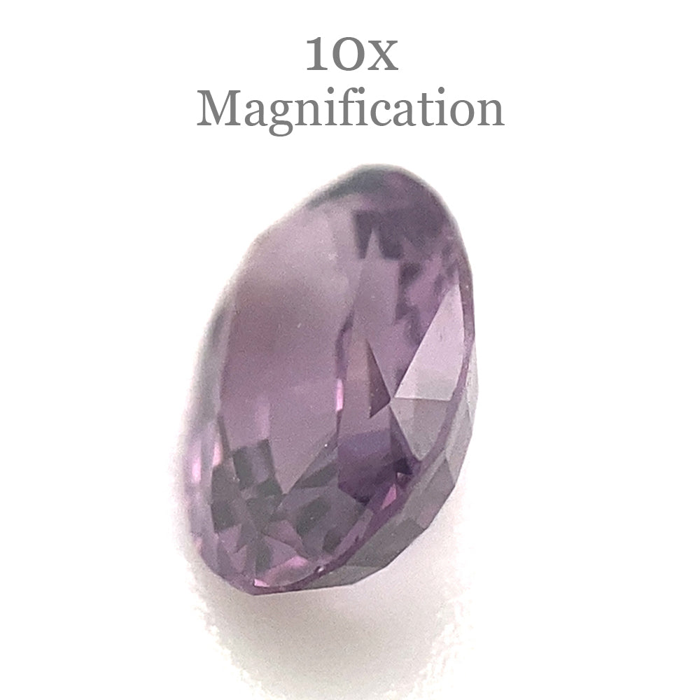 0.93ct Oval Lavender Purple Spinel from Sri Lanka Unheated - Skyjems Wholesale Gemstones