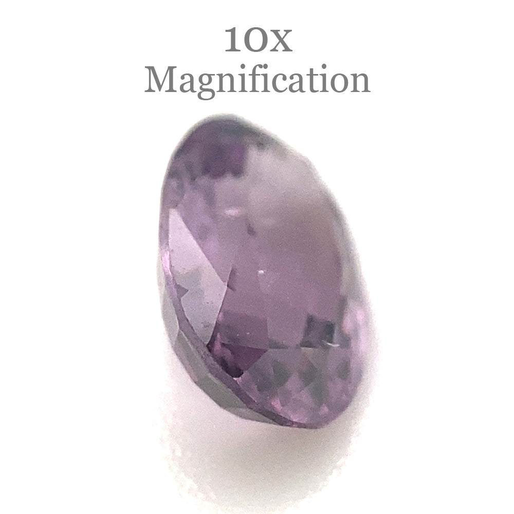 0.93ct Oval Lavender Purple Spinel from Sri Lanka Unheated - Skyjems Wholesale Gemstones