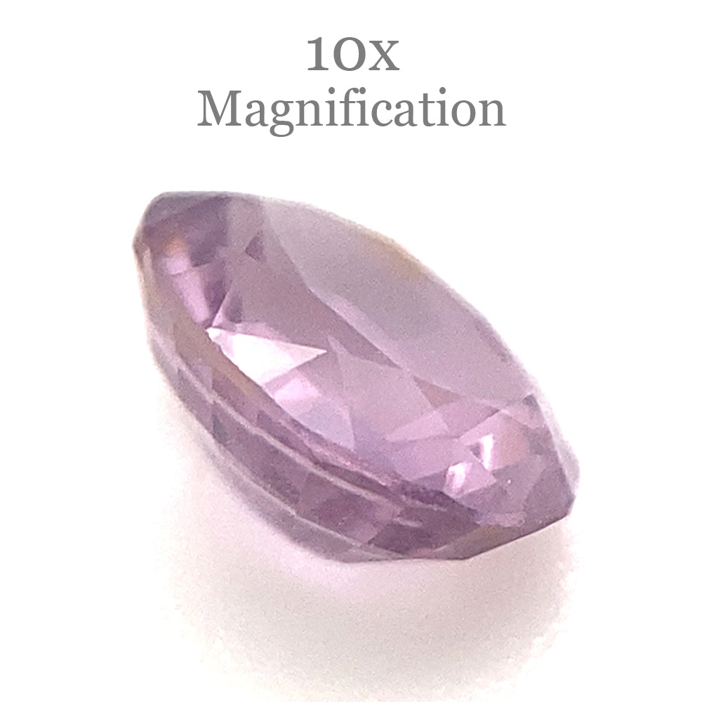 0.83ct Oval Lavender Purple Spinel from Sri Lanka Unheated - Skyjems Wholesale Gemstones