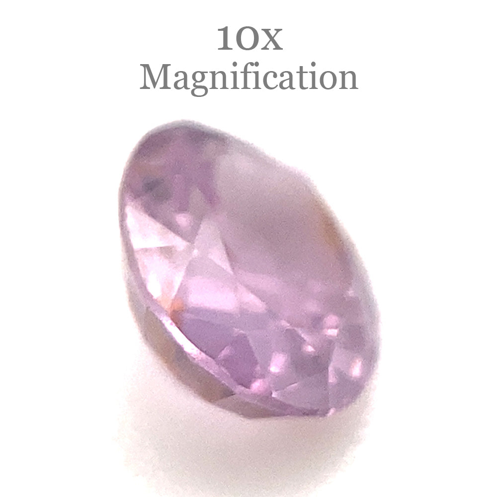 0.83ct Oval Lavender Purple Spinel from Sri Lanka Unheated - Skyjems Wholesale Gemstones