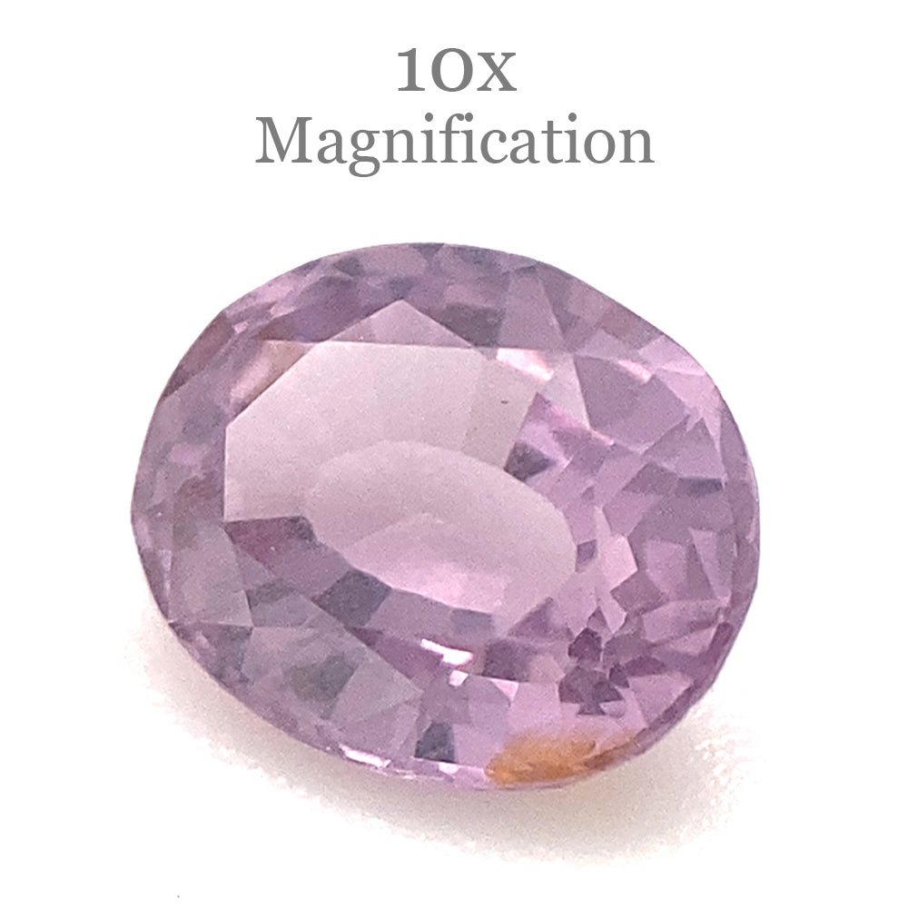 0.83ct Oval Lavender Purple Spinel from Sri Lanka Unheated - Skyjems Wholesale Gemstones