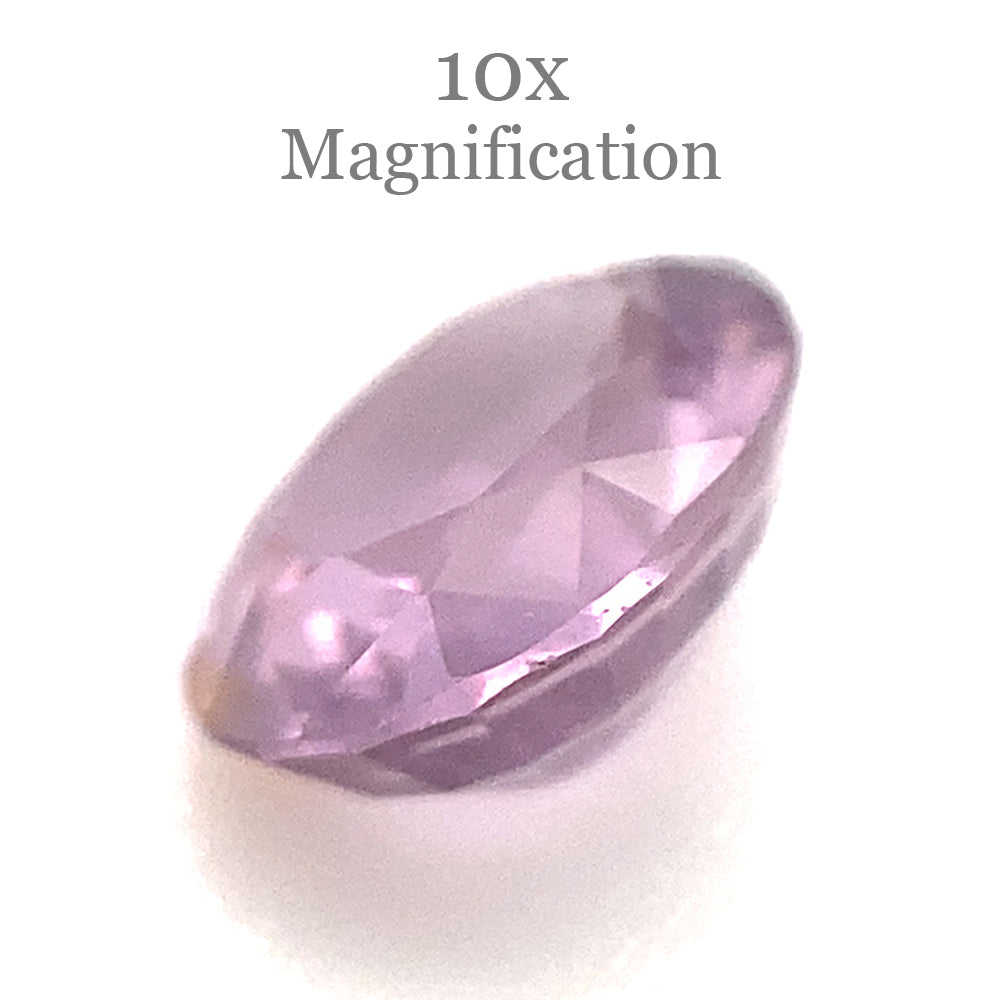 0.83ct Oval Lavender Purple Spinel from Sri Lanka Unheated - Skyjems Wholesale Gemstones