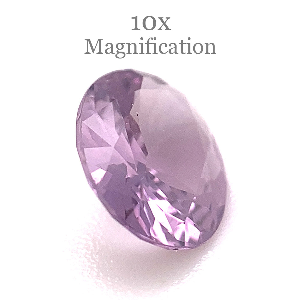 0.68ct Oval Lavender Purple Spinel from Sri Lanka Unheated - Skyjems Wholesale Gemstones