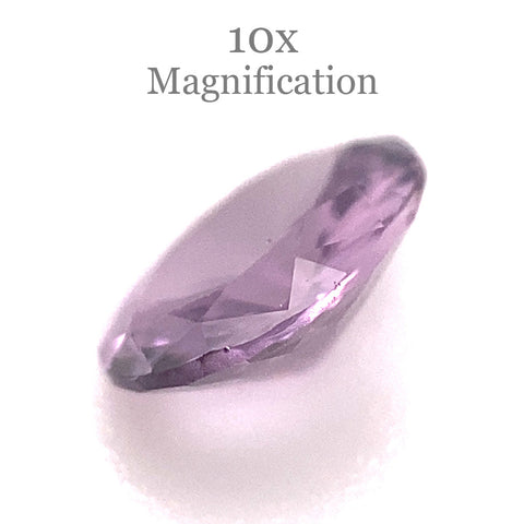 0.68ct Oval Lavender Purple Spinel from Sri Lanka Unheated