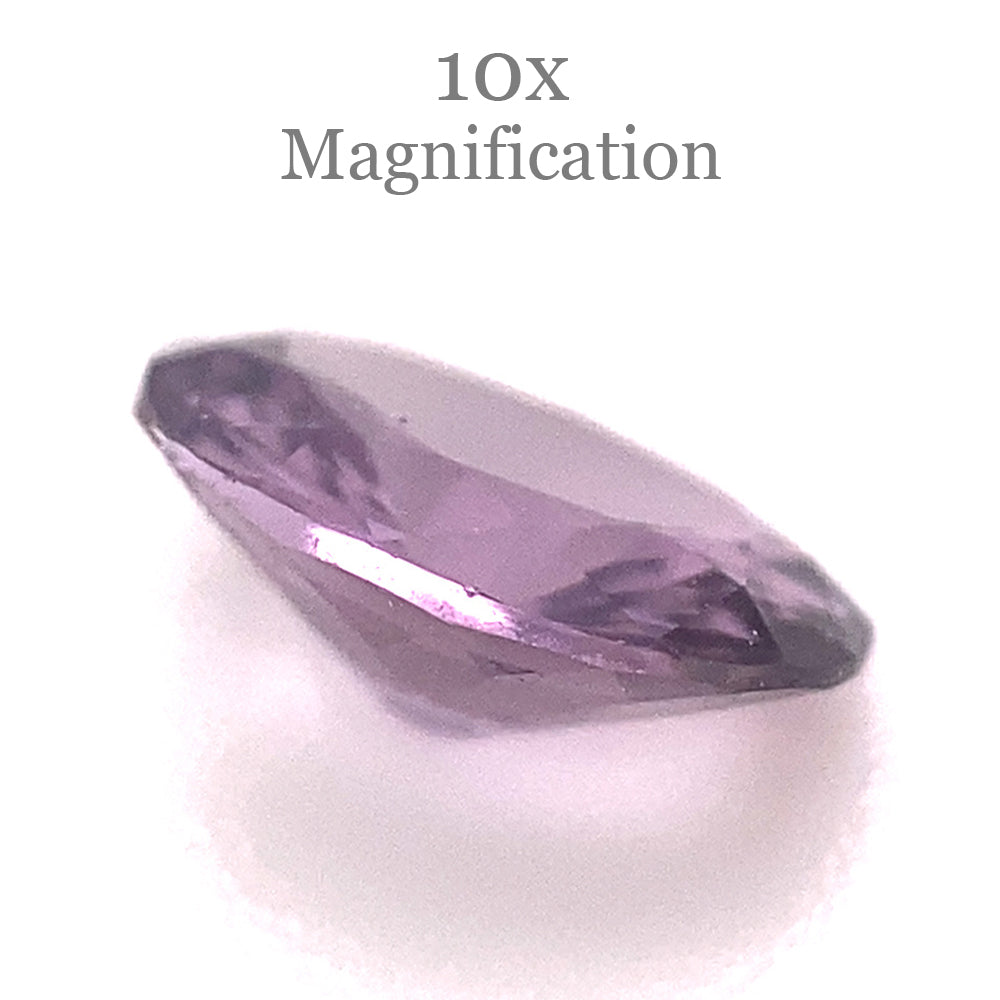 0.68ct Oval Lavender Purple Spinel from Sri Lanka Unheated - Skyjems Wholesale Gemstones