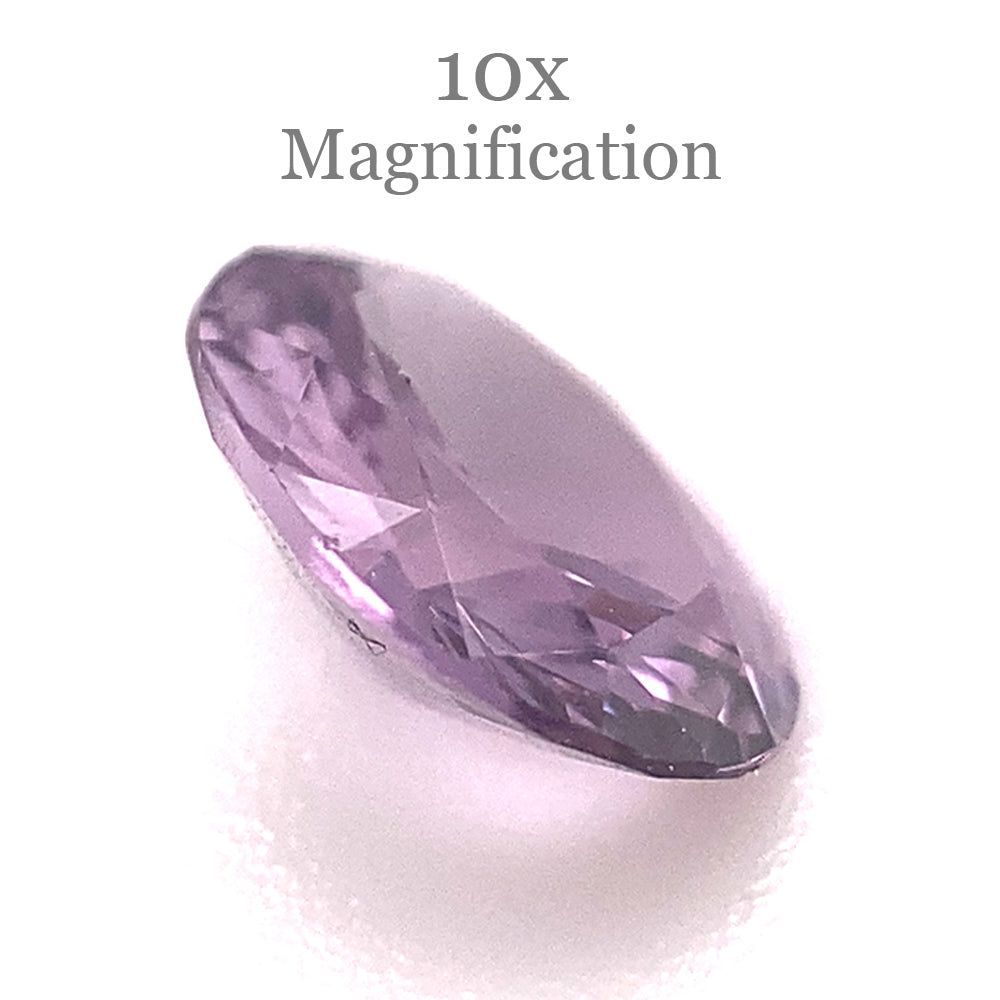 0.68ct Oval Lavender Purple Spinel from Sri Lanka Unheated - Skyjems Wholesale Gemstones