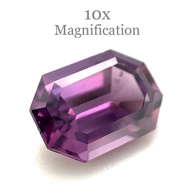 2.1ct Octagonal/Emerald Cut Purple Spinel from Sri Lanka Unheated - Skyjems Wholesale Gemstones