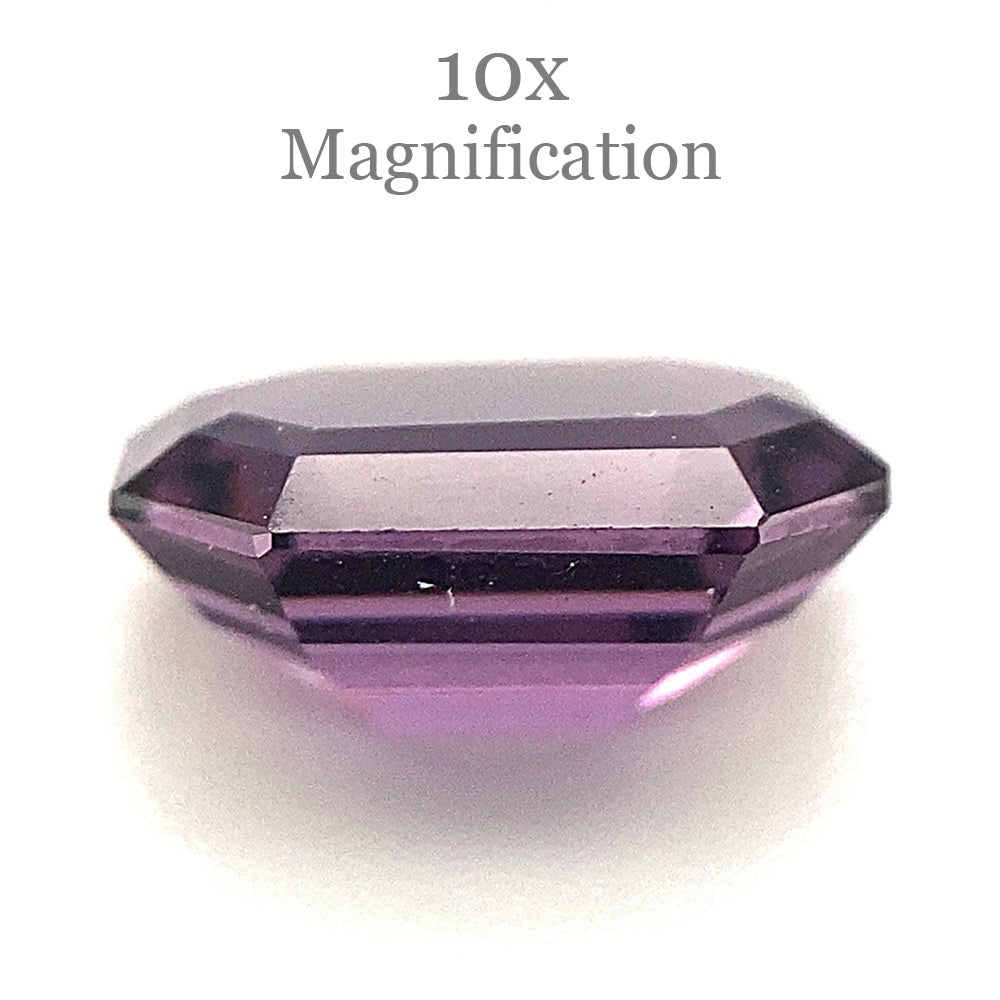 2.1ct Octagonal/Emerald Cut Purple Spinel from Sri Lanka Unheated - Skyjems Wholesale Gemstones