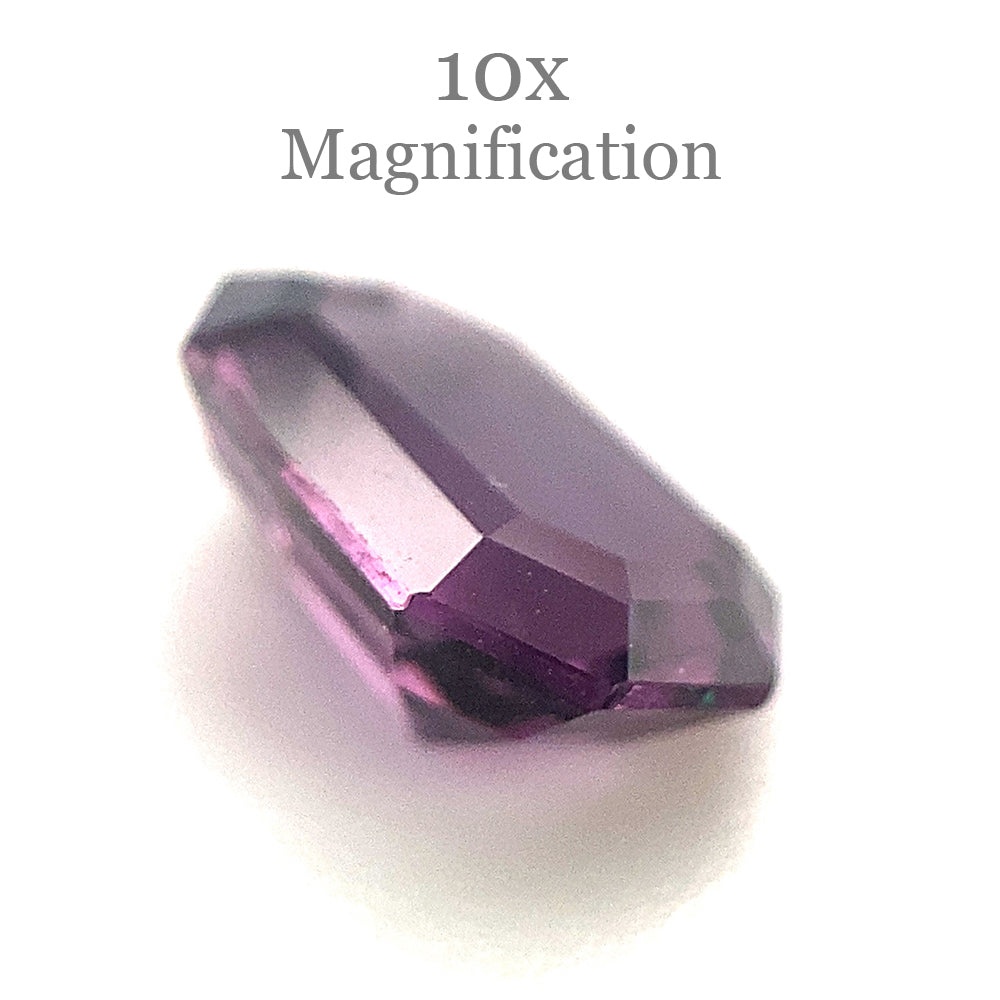 2.1ct Octagonal/Emerald Cut Purple Spinel from Sri Lanka Unheated - Skyjems Wholesale Gemstones