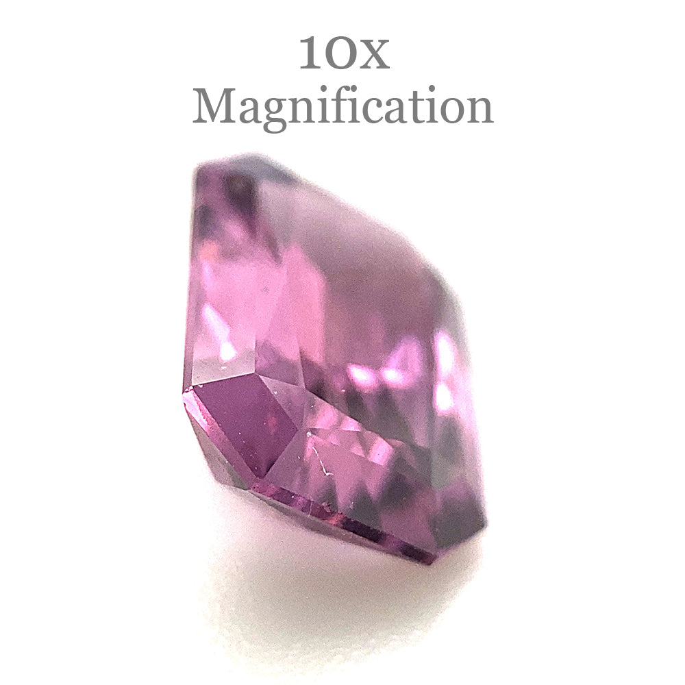 2.45ct Octagonal/Emerald Cut Purple Spinel from Sri Lanka Unheated - Skyjems Wholesale Gemstones