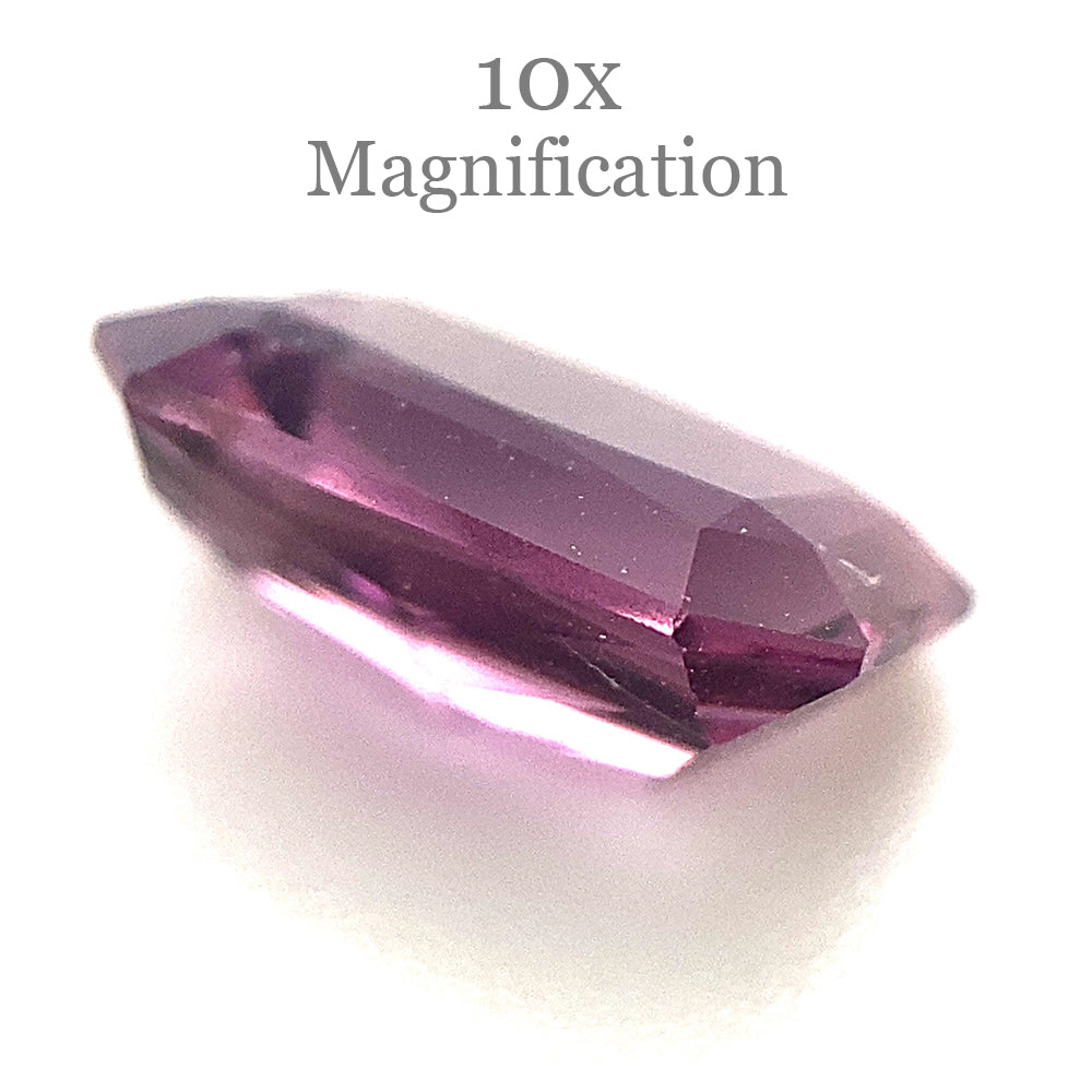 2.45ct Octagonal/Emerald Cut Purple Spinel from Sri Lanka Unheated - Skyjems Wholesale Gemstones