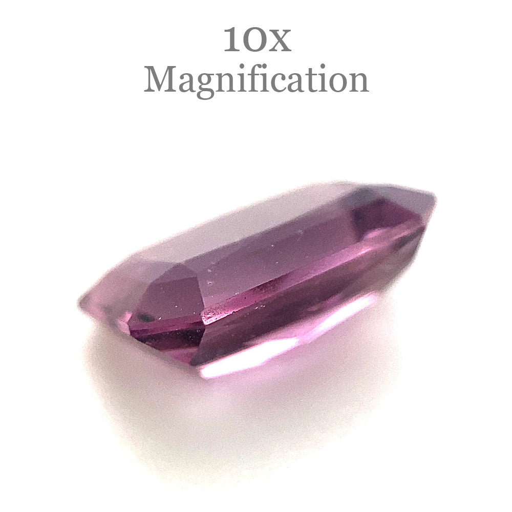 2.45ct Octagonal/Emerald Cut Purple Spinel from Sri Lanka Unheated - Skyjems Wholesale Gemstones