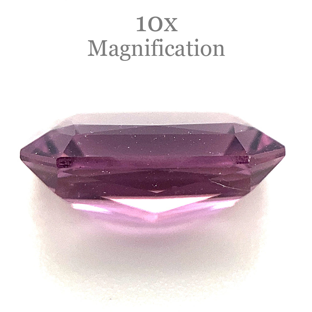 2.45ct Octagonal/Emerald Cut Purple Spinel from Sri Lanka Unheated - Skyjems Wholesale Gemstones